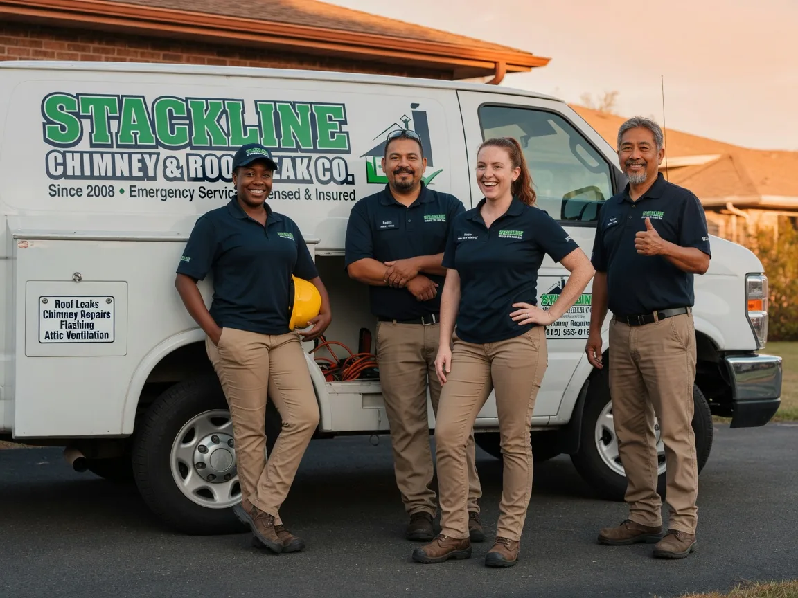 Chimney flashing repair company in Sparta, OH